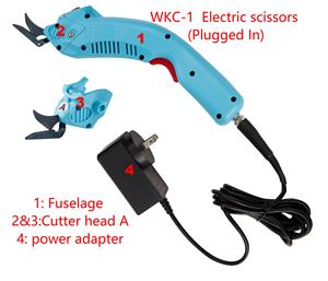 Ciseaux électriques sans fil rechargeables, coupe-tissu portable pour la couture, l'artisanat, le bricolage et la découpe domestique - Product Image 3