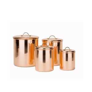 Recipiente de cobre vintage Utensilios de cocina Almacenamiento de frutas JarLatest Frasco de fruta seca de moda Recipiente de cobre decorativo para el hogar - Product Image 2