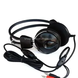 3,5mm Stecker kabelgebundene Kopfhörer mit Mikrofon für PC Stereo-Sound niedriger Preis USB-Gaming-Headset für Computer