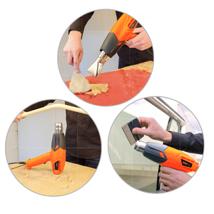 Best Selling Shrink <b>Wrap</b> Embossing Powder 110v/230v 2000w Hot Air Blower <b>Heat</b> Gun HG-07-1 1800w <b>Heat</b> Gun Profession Portable - Product Image 2
