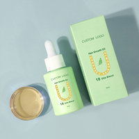 Vente en gros d'huile de croissance capillaire Fabricant OEM Marque privée Romarin Menthe Biotine Vitamine Élixir capillaire Huile de croissance pour la croissance des cheveux