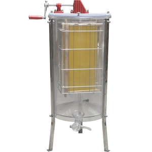 Les fabricants fournissent directement des extracteurs centrifuges en acier inoxydable, manuels et électriques, pour 8 cadres, pour l'extraction du miel. - Product Image 3