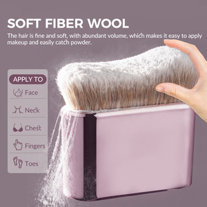 2025 Thiết Kế Mới Tự Tanner Biểu Tượng Tùy Chỉnh Cơ Thể Phẳng Mặt Nền Tảng Nhãn Hiệu Riêng Sang Trọng Duy Nhất Tùy Chỉnh Chuyên Nghiệp Trang Điểm Bàn Chải - Product Image 3