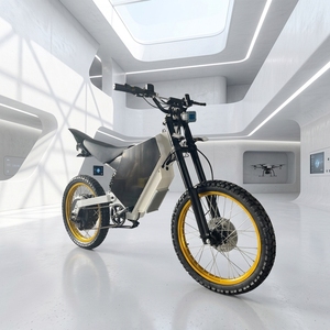 Nueva Bicicleta Eléctrica SS30 72V 12kW 15kW con Motor QS, Alta Velocidad para Adultos, Todoterreno, 120km/h Velocidad Máxima, Estilo Stealth Bomber - Product Image 3