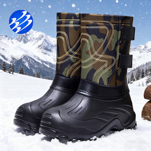 Botas de Nieve EVA de Estilo Casual para Hombre, Talla Grande, Impermeables, Antideslizantes, Gruesas y Resistentes al Desgaste - Product Image 1