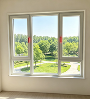 Ventana Abatible de Aluminio con Diseño Minimalista Horizontal, Insonorizada y Duradera