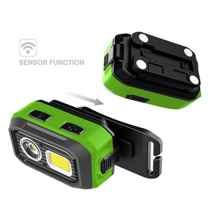 2024 Meilleure <span class=keywords><strong>lampe</strong></span> <span class=keywords><strong>frontale</strong></span> LED <span class=keywords><strong>rechargeable</strong></span> USB portable et étanche avec capteurs de mouvement pour le camping en plein air - Product Image 2