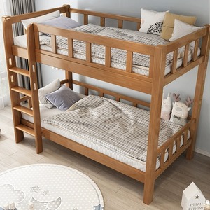 Venta de Fábrica: Cama <span class=keywords><strong>Litera</strong></span> Moderna Multifuncional de Madera Maciza, Cama Doble con Almacenamiento para Dormitorio Infantil, Venta al Por Mayor - Product Image 4