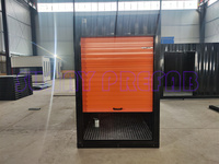 MINI 5*5 '5*10' Pieds PACK PLAT DÉMONTABLE Porte roulante Assemblage Knock Down Self Storage Portable Storage Unités Container Box