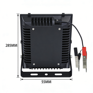 ไฟสวนประหยัดพลังงาน 120W IP66 ดีไซน์แบบเมทริกซ์ ไฟส่องสว่างกลางแจ้งแบบกันน้ำ LED  มุมลำแสง 120 องศา พร้อมคุณสมบัติหรี่แสงได้ - Product Image 5