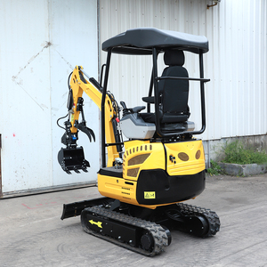 LIVRAISON GRATUITE Mini-excavatrice EURO 5 Moteur EPA Kubota Micro-excavatrice sur chenilles pour ferme 1 tonne 1,5 tonne Petites excavatrices à vendre - Product Image 6