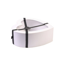 Boîte Cadeau Rigide en Forme de Cœur pour Fleurs, Boîte à Fleurs avec Fenêtre Transparente, Rose Éternelle Personnalisée, Vente en Gros