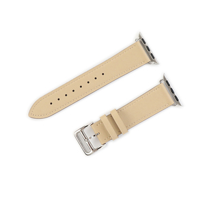Correa Delgada de Cuero <span class=keywords><strong>para</strong></span> Reloj Hermes <span class=keywords><strong>Apple</strong></span> <span class=keywords><strong>Watch</strong></span> Single Tour de 42 mm, Correas de Reloj Attelage - Product Image 4
