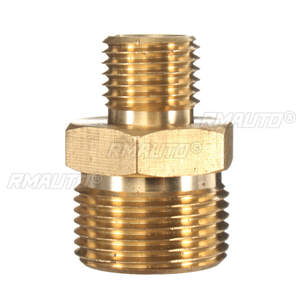 Adaptador de latón M22 macho a 1/4" macho de 1 pieza, acoplamiento rápido para manguera de hidrolavadora Karcher, herramientas de limpieza de coches - Product Image 4