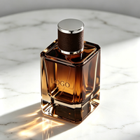 Flacon de parfum de haute qualité, flacon de parfum en verre pour homme et femme avec boîte, flacons de parfum personnalisés avec logo