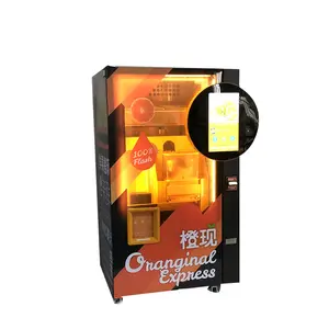 Commercio all'ingrosso Automatico Arancione Spremiagrumi Dispenser Distributore automatico di Automatique Distributore Automatico di Alta Tecnica di Strumenti IN Arabia