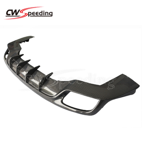 DIFFUSEUR ARRIÈRE EN FIBRE DE CARBONE STYLE CWS pour <span class=keywords><strong>PORSCHE</strong></span> <span class=keywords><strong>PANAMERA</strong></span> 2016-2023 - Product Image 1