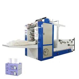 Fuyuan 4 lines big capacity soft facial tissue paper folding machine cheapest price