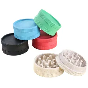 Customized Factory Wholesale Biodegradable Herb Grinder Custom Logo Smoking Accessories