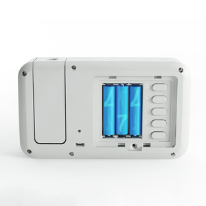Réveil de table électronique moderne <span class=keywords><strong>Projection</strong></span> de l'heure Projecteur numérique Rétro-éclairage Snooze pour la température - Product Image 6