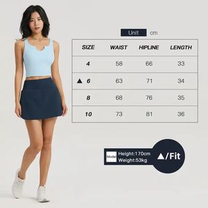 Jupe de Tennis avec poches intégrées, short taille haute pour femmes, jupes de Golf athlétiques pour la course, robe short décontractée <span class=keywords><strong>Super</strong></span> douce - Product Image 3