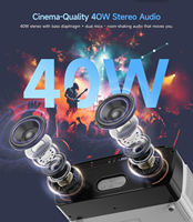 Fabricant de projecteurs LCD OEM/ODM à marque privée 1850 ANSI 4K Android 9 2G Stéréo HIFI Portable Home Cinéma Vidéo LED