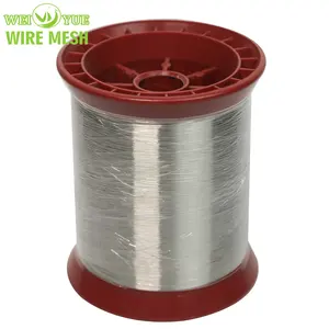 AISI 316 Dia 0.015MM Stainless Steel Ultra-Fine Metal Yarns Textile Micro Wire