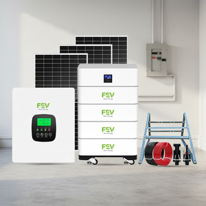 Sistema Fotovoltaico Completo 5KW 10KW 20KW 30KW per Installazione su Tetto Domestico, Sistema Solare Ibrido Off-Grid - Product Image 4