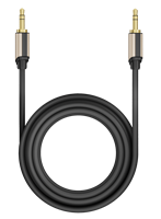 Cable de Audio Estéreo de 3.5mm Macho a Macho, Conector Chapado en Oro, Material de PVC, Sonido de Alta Fidelidad para Teléfono, Computadora, Automóvil, Escáner de Código de Barras