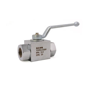 Vanne à bille hydraulique haute pression YJZQKHB-G1/4G33, filetage interne 4-6-1 pouce, vanne d'arrêt d'eau avec 33 points - Product Image 1