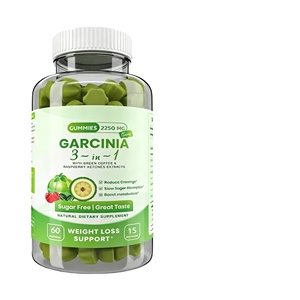 Gomitas de Garcinia C con Forma Personalizada, Vitaminas, Antioxidantes, Mejora la Apariencia de la Piel, Suplemento de Belleza para Adultos, 60 Gomitas - Product Image 2