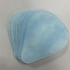 Filtre en coton non tissé 74x61mm, protection contre la poussière et les gaz nocifs, matériau filtrant pour respirateur jetable - Product Image 2