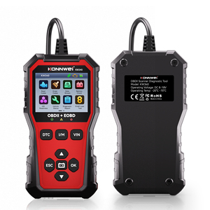 Outil <span class=keywords><strong>de</strong></span> diagnostic automobile KONNWEI KW340 Lecteur <span class=keywords><strong>de</strong></span> code 2,8 pouces Mise à niveau Éteindre le voyant du moteur avec <span class=keywords><strong>test</strong></span> <span class=keywords><strong>de</strong></span> batterie - Product Image 1