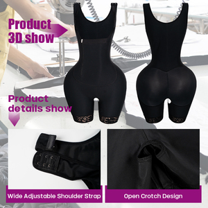 Fajas Colombiane Modellanti Post-Parto e Post-Chirurgiche <span class=keywords><strong>per</strong></span> Donna, Fase 3, Post-Liposuzione, Post-BBL, Sollevatore Glutei - Product Image 4