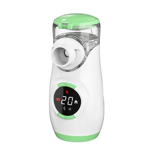 Manufacturer Smart LCD Screen Display Nebulizador machine Kit Inhaler Child Adult Portable Mini Mesh Nebulizer