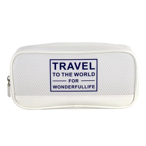 OEM Custom Logo Zipper Nylon Travel <b>Toiletry</b> Organizer Mesh Mini clear pink Women Mesh Makeup Travel Cosmetic Bag - Product Image 2