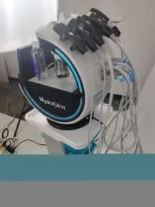 Mesin Facial hidrodermabrasi perawatan kulit Hydro, mesin wajah air Hydra dengan masker Led hydra Kecantikan mesin wajah 2024 7 in 1