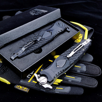 Russland Bestseller DIY OEM G10 Griff Klappmesser D2 Stahlklinge 58-60HRC Kugellager Camping EDC Schneidwerkzeug