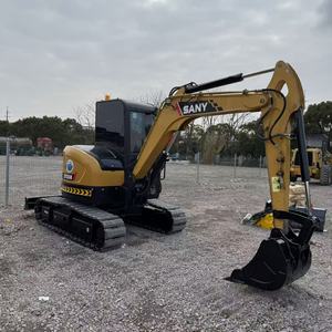 Excavadora Sany SY55U 90% nueva, original de China, con certificación EPA y CE. Excavadora Sany SY55U. - Product Image 5