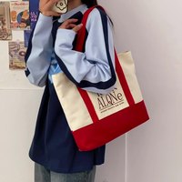 Sac fourre-tout en coton écologique personnalisé de haute qualité Ouye, prix de gros bon marché, sac fourre-tout en toile réutilisable pour femmes