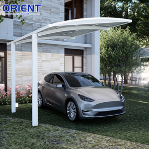 Kak — porte de garage de luxe, pupitre de garage, 2 supports étanches en aluminium, pour stationnement, porte japonaise à inclinaison unique, 6x3m - Product Image 2