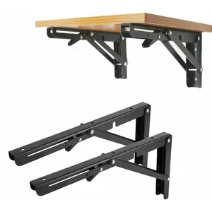 Kitchen Hardware Triangle Shelf Bracket Furniture Bracket Heavy Duty Cast Iron Shelf Brackets