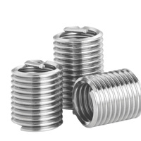 Self-Locking Screw Wire Repair Insert 304 Stainless Steel Material M5 M6 M8 M10 1.5D for Metal Fasteners