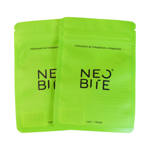 LT Kundenspezifisch Bedruckte Kleine Plastik-Reißverschlusstaschen für Essbare Gummibärchen und Kekse, Dreiseitig Versiegelte Geruchsdichte Flache Ziplock-Mylar-Beutel-Verpackung - Product Image 2