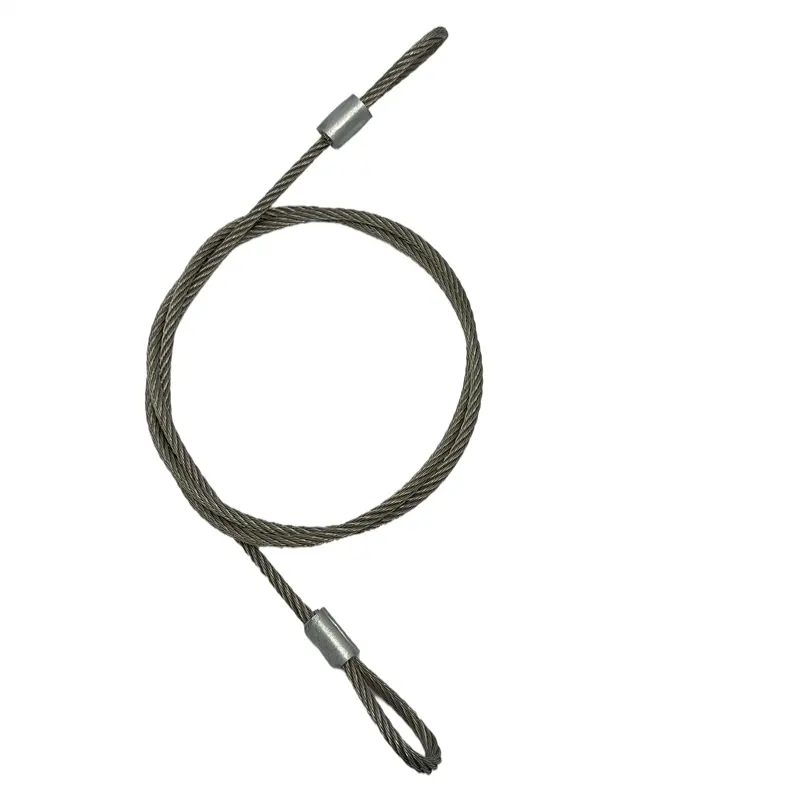 Fio de aço inoxidável corda/estilingue com laço escolher tamanho e comprimento de fio de aço fabricantes