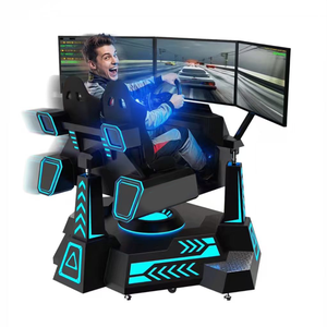 <span class=keywords><strong>Simulador</strong></span> <span class=keywords><strong>de</strong></span> Carreras <span class=keywords><strong>de</strong></span> Fórmula <span class=keywords><strong>1</strong></span> VR, Experiencia <span class=keywords><strong>de</strong></span> Carreras <span class=keywords><strong>de</strong></span> Autos 9D con Movimiento Completo en Interiores, Metálico - Product Image 2