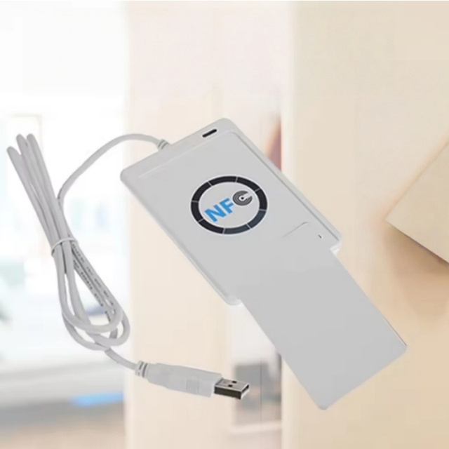 M1 Card Copier Access Control Card 13.56mhz RFID Reader IC Smart Card Reader NFC Contactless Writer Writable Clone NFC USB S50