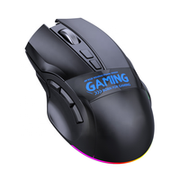 Mouse Gaming Kabel 12800 DPI Logo Kustom 9 Tombol Kabel Terjalin RGB Backlit Presisi Tinggi Optik untuk PC Gamer Pabrik