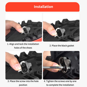 ESLNF Spd <span class=keywords><strong>Sm</strong></span> Sh51 <span class=keywords><strong>Sh56</strong></span> - Juego de Calas para Pedales de Bicicleta de Montaña, Clip para Pedales, Equipo de Ciclismo de Carreras para Piezas Originales - Product Image 4