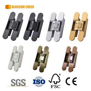 أجهزة عالية الجودة ثلاثية الأبعاد قابلة للتعديل ، باب ساتان للفنادق ، مفصلات مشروع داخلية متينة حديثة - Product Image 2